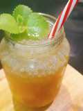 Iced Sunshine Cold Brew Tea ชามะม่วง 🥭🍊เขียวหวานสกัดเย็น