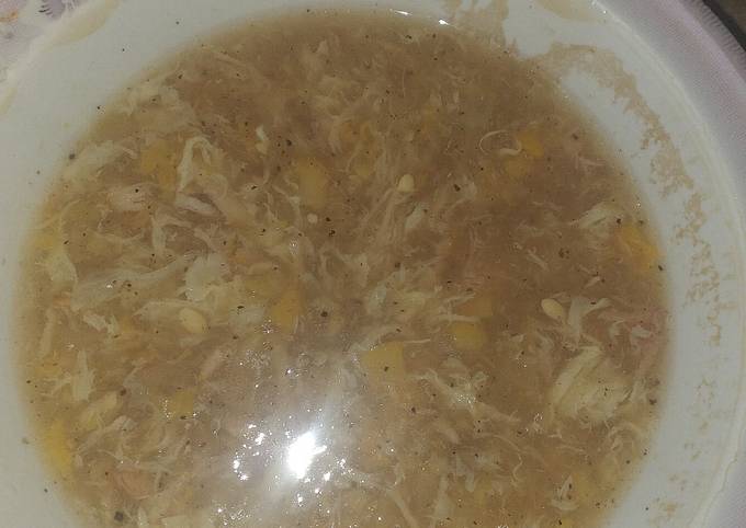 Chicken corn soup