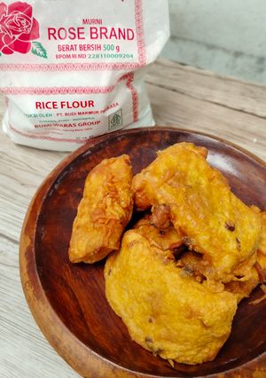 Foto resep Tempe Gembus Crispy Renyah Pakai Tepung Beras Rose Brand