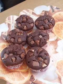 Csokis muffin recept fotója