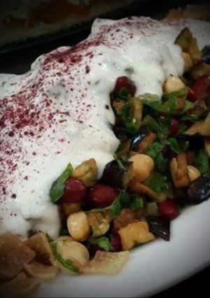 صورة لوصفة سلطه المقالي الذيذه