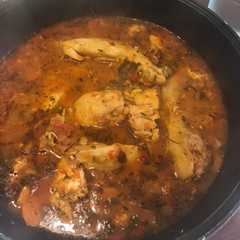 Una foto de Estofado de pollo