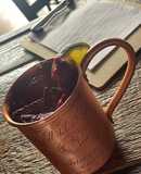 Raspberry Cucumber Mule