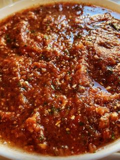 A picture of Easy Homemade Salsa.