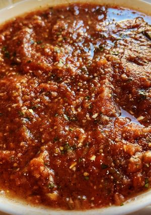 A picture of Easy Homemade Salsa.