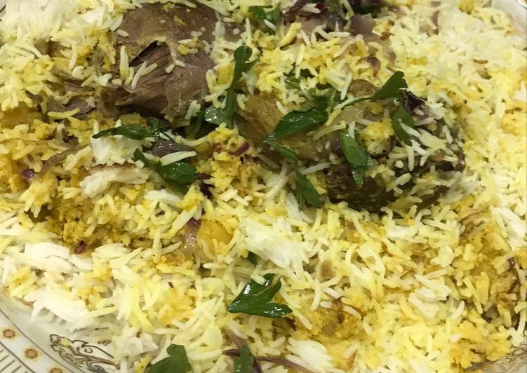 زربيان عدني باللحم