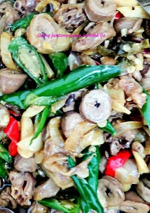Foto resep Oseng jantung ayam lombok ijo