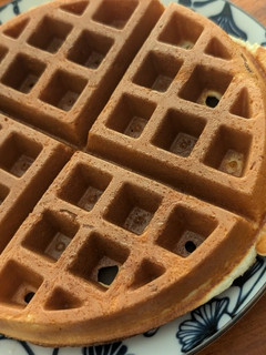 格子鬆餅 的食譜成品照片