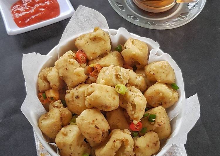 Tahu crispy pedas
