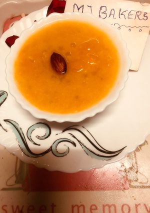 A picture of Sabudana Mango Kheer.