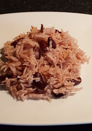 A picture of Rice & Peas.