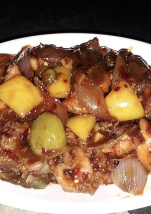 সেজোয়ান হানি চিকেন (schezwan honey chicken recipe in Bengali) রেসিপির প্রধান ছবি