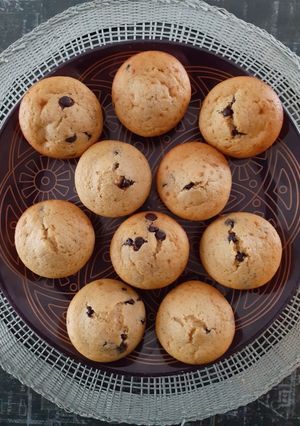 Une photo de Muffins aux Pépites de Chocolat / Healthy
