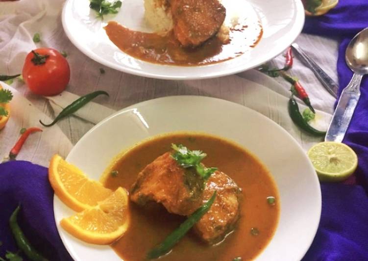 Get Inspiration of Fish curry in orange juice