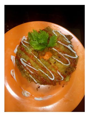 Foto resep Donat mie rendang