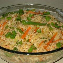 A picture of Vegetable Italian biriyani #MyRiceDishContest.