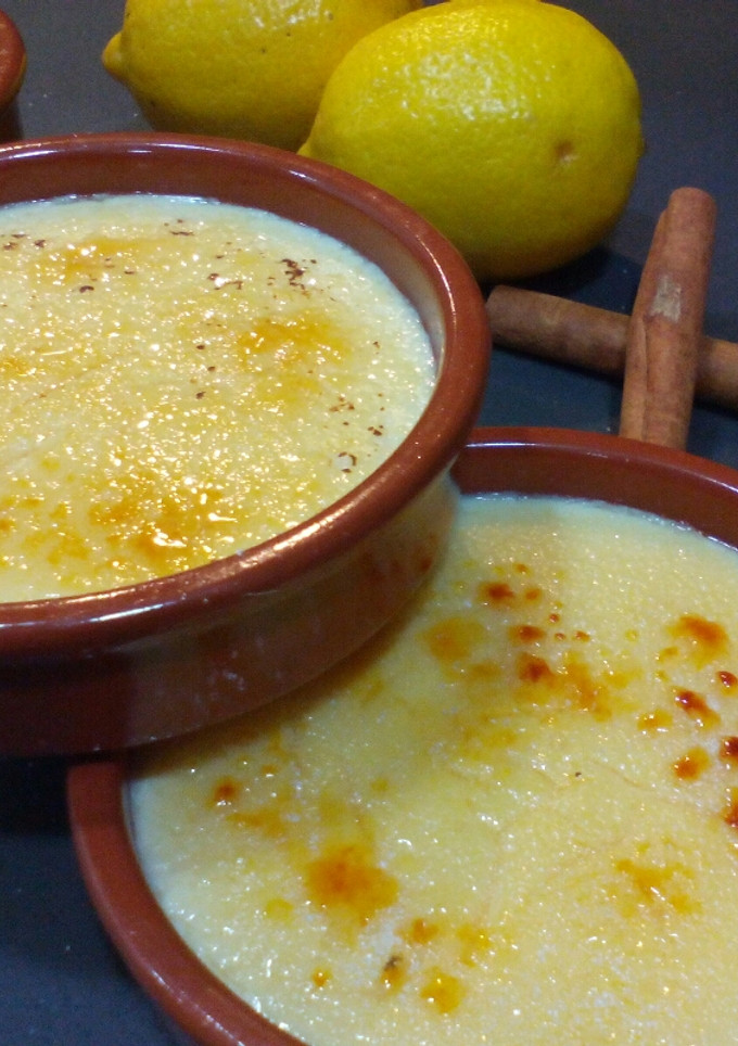 Una foto de Crema catalana