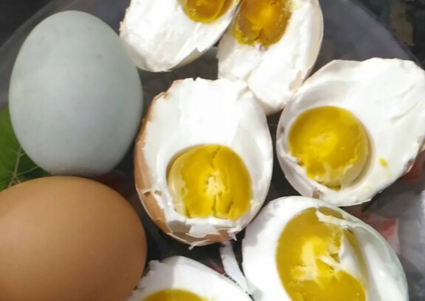 Telor asin (dari 3 macam telor)