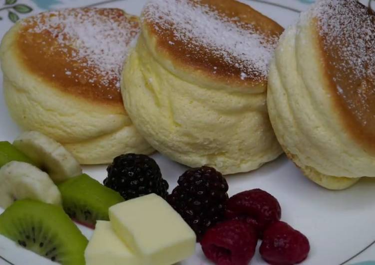 Step-by-Step Guide to Make Favorite Japanese Souflè Pancakes