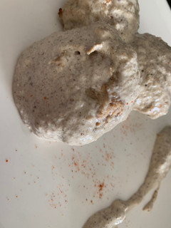 Una foto de Albóndigas con salsa de champiñones