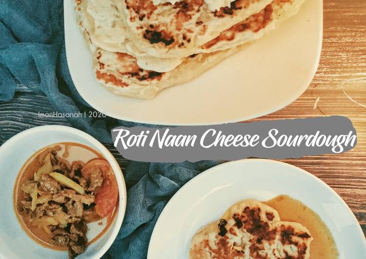 Resep Roti Naan Sourdough Cheese, Menggugah Selera