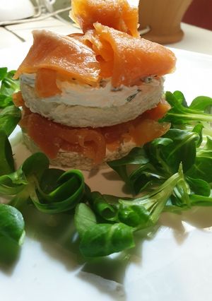 Une photo de Millefeuille de truite