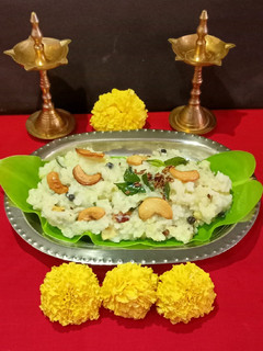 A picture of Khara Pongal.