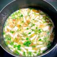 Canh nấm nấu đậu hũ non