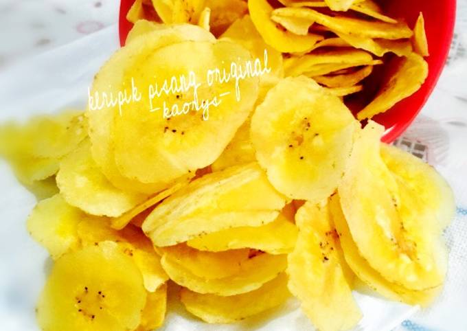 Resep Keripik Pisang Original Oleh Ashalinaqueen Cookpad