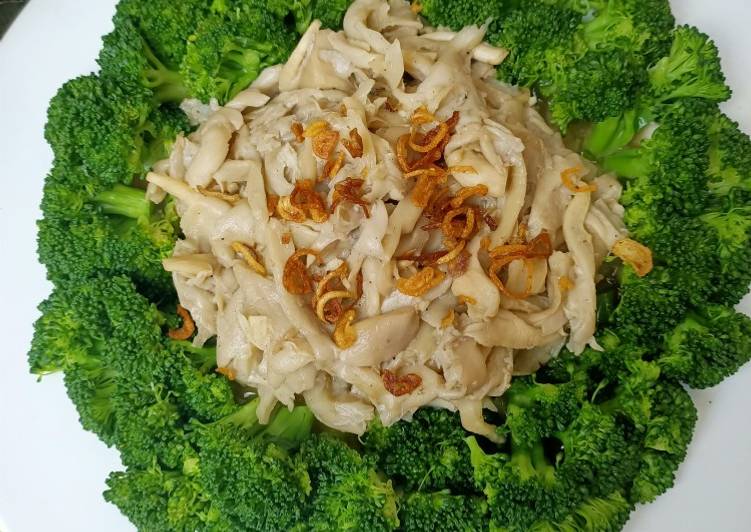 Resep Cah Jamur dan Brokoli Lezat
