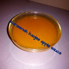 A picture of Apple sauce.