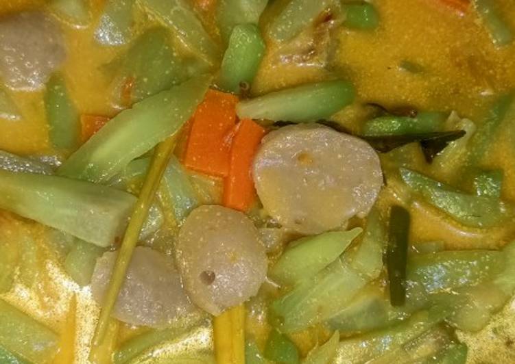 Resep Sayur labu Siam santan yang Lezat Sekali