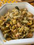Sauté de porc au fenouil et courgettes au fromage