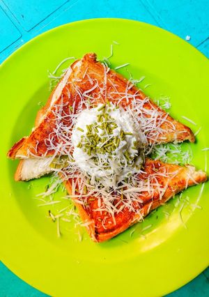 Foto resep Matcha Cheese Toast (Roti Bakar Matcha Keju)