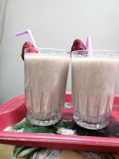 عکسی از دستور شیر 🥛 و موز🍌
