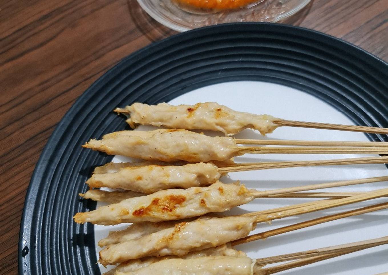 Sate Taichan Ayam Giling (Diet Friendly)