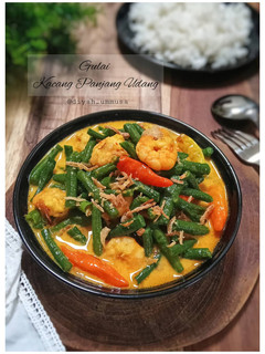Foto resep Gulai Kacang Panjang Udang