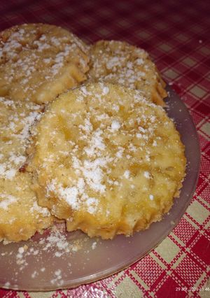 Una foto de Mini tartas de coco y manzana sin harina