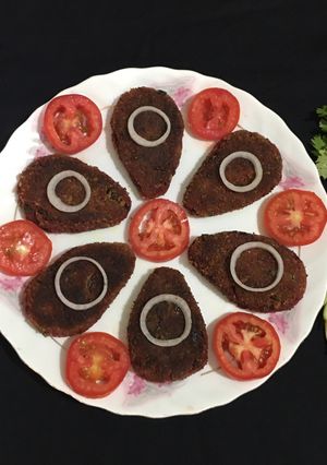 A picture of Vegetable Kabab.