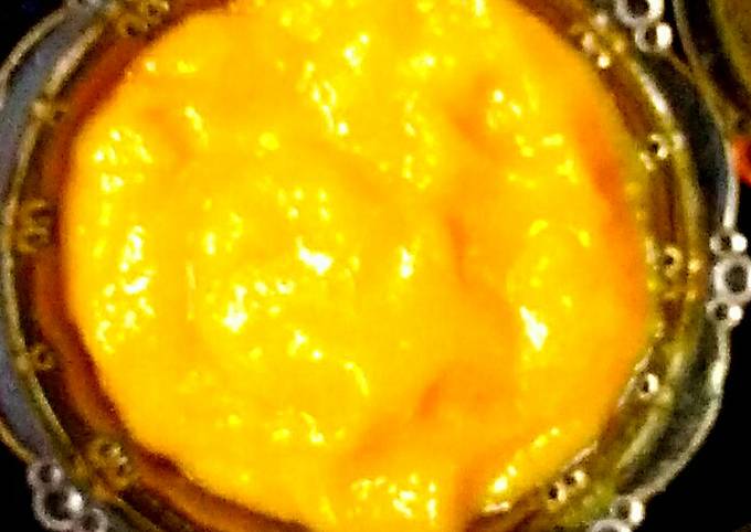 Mango puree Recipe by Sarika Shrivastava - Cookpad