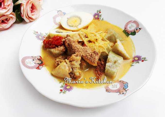 Resep Lontong Cap Gomeh, Lezat Sekali