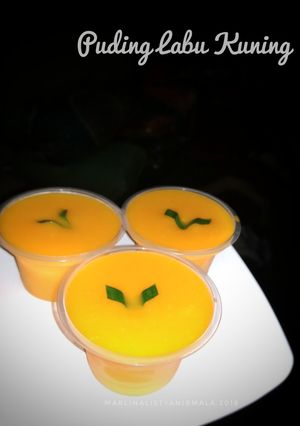 Foto resep Puding labu