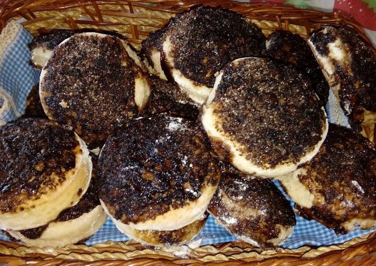 Tortitas negras súper fáciles