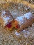 Cherry Cheesecake Phyllo Roll