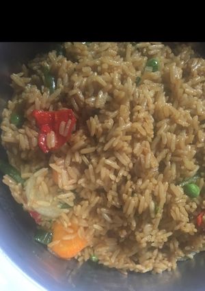 A picture of Brown rice.