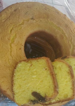 Foto resep Bolu bakar sederhana takaran sendok