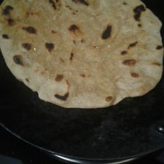 A picture of Bajra Roti.