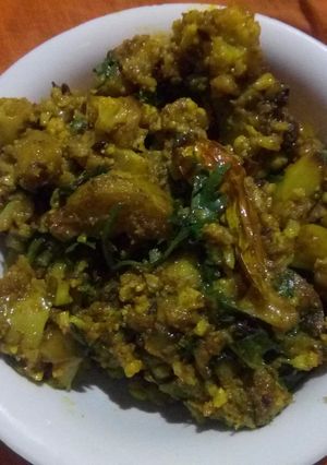 A picture of Gobhi Aloo Ki sabzi.