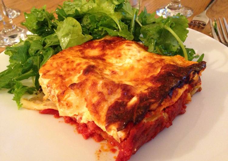 Recipe of Any-night-of-the-week Four Cheese Spinach Cannelloni