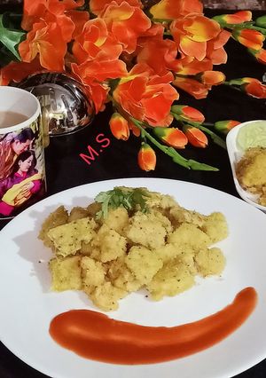 এগ পপকর্ন (egg popcorn recipe in Bengali) রেসিপির প্রধান ছবি